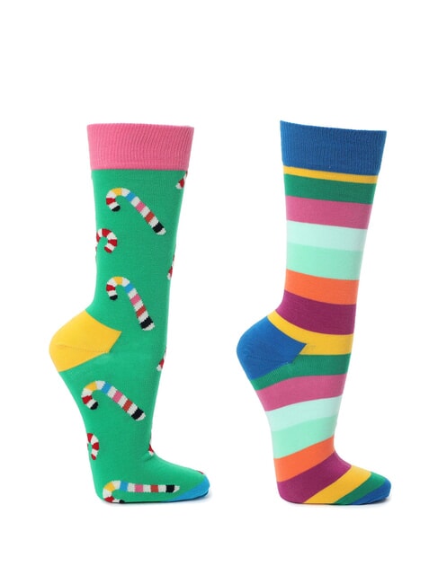 CHRISTMAS CRACKER Coffret cadeau de 2 paires de chaussettes 7302 - Chaussettes pour hommes