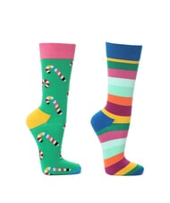 HAPPY SOCKS CHRISTMAS CRACKER Coffret cadeau de 2 paires de chaussettes 7302 - Chaussettes pour hommes - 4