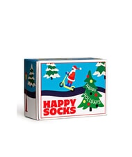HAPPY SOCKS HAPPY HOLIDAYS Coffret cadeau de 2 paires de chaussettes 6000 - Chaussettes Femme - 4