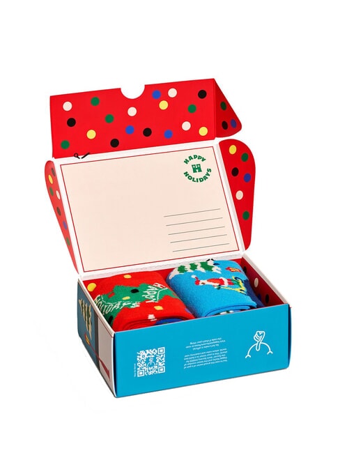 HAPPY HOLIDAYS Coffret cadeau de 2 paires de chaussettes 6000 - Chaussettes Femme