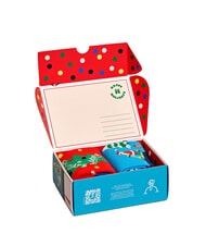 HAPPY SOCKS HAPPY HOLIDAYS Coffret cadeau de 2 paires de chaussettes 6000 - Chaussettes Femme - 5