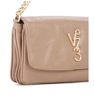 V73 LOUISE Sac à bandoulière moyen avec poignée en chaîne taupe - Sacs pour Femme - 3