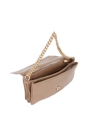 V73 LOUISE Sac à bandoulière moyen avec poignée en chaîne taupe - Sacs pour Femme - 4