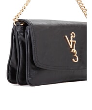 V73 LOUISE Sac à bandoulière moyen avec poignée en chaîne noir - Sacs pour Femme - 3