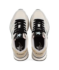 SUN68 STARGIRL GLITTER LOGO Baskets biancopan - Chaussures Femme - 3