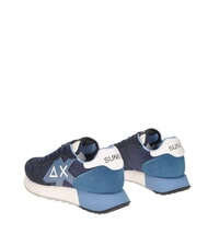 SUN68 JAKI BICOLOR Baskets bleu naby - Chaussures Homme - 4