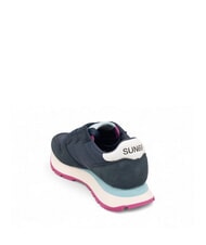 SUN68 ALLY SOLID  Baskets bleu naby - Chaussures Femme - 4