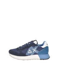 SUN68 JAKI BICOLOR Baskets bleu naby - Chaussures Homme - 3