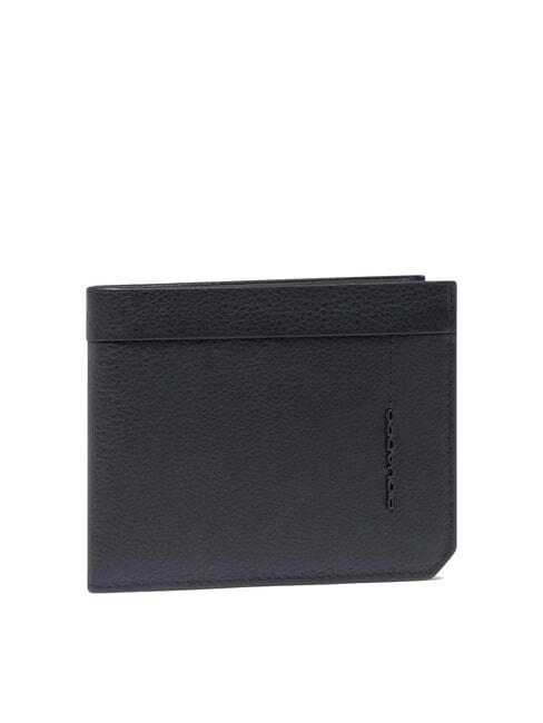 RUSSEL Portefeuille en cuir Noir - Portefeuilles Homme
