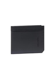 PIQUADRO RUSSEL Portefeuille en cuir Noir - Portefeuilles Homme - 3