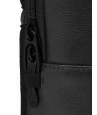 PIQUADRO W137 Sac &agrave; dos en cuir &agrave; une &eacute;paule Noir - Sacs &agrave; dos pour ordinateur portable - 5