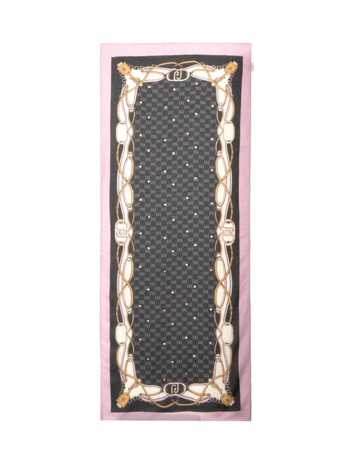 LOGO Étole avec imprimé NOIR - Écharpes