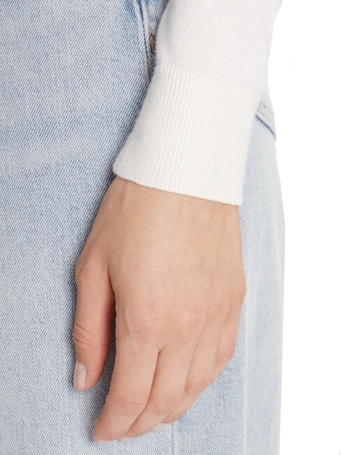 REYNA LOGO Pull col rond avec applications cremwhi - Chandails pour femmes