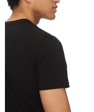 GUESS JOE SINGLE CREW NECK T-shirt extensible &agrave; manches courtes jetbla - T-shirt - 4