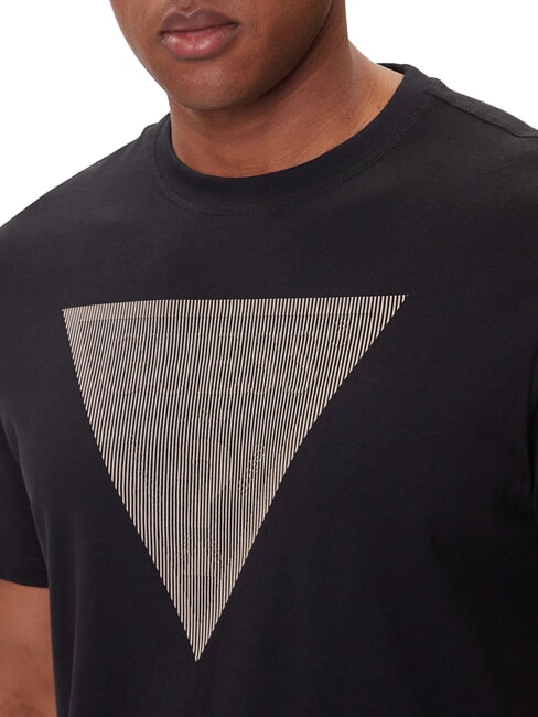 TRIANGLE LOGO T-shirt à manches courtes coupe régulière jetbla - T-shirt