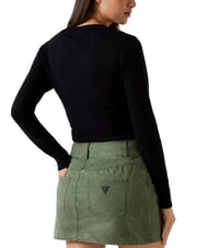 GUESS REYNA LOGO Pull col rond avec applications - Chandails pour femmes