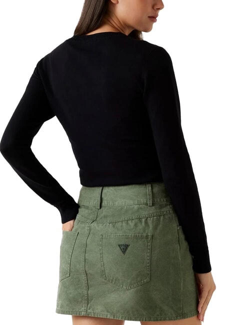 REYNA LOGO Pull col rond avec applications jetbla - Chandails pour femmes