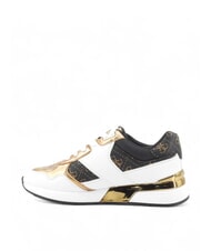 GUESS MICKAY Baskets Beige / Marron - Chaussures Femme - 3