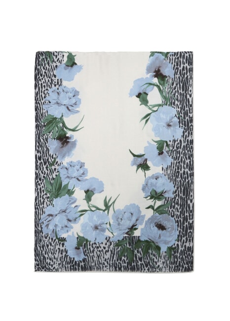 ANIMALIER Écharpe imprimée denim léger - Écharpes