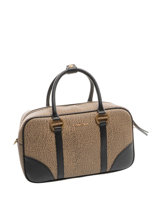 OUTLINE Sac &agrave; main op naturel / noir - Sacs pour Femme