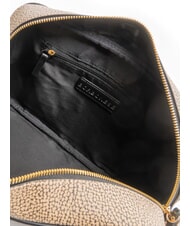 BORBONESE OUTLINE Sac &agrave; main op naturel / noir - Sacs pour Femme - 5