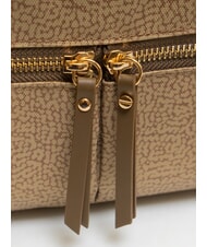 BORBONESE FLEXOS ZIP Mini sac &agrave; bandouli&egrave;re p&eacute;trole vert - Sacs pour Femme - 3