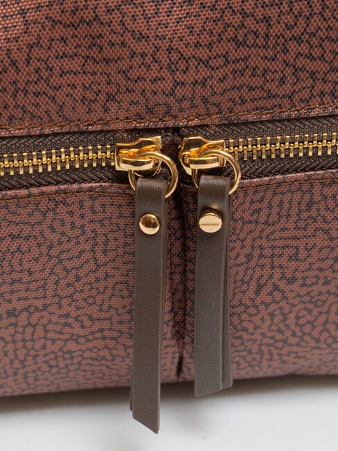 FLEXOS ZIP Mini sac &agrave; bandouli&egrave;re terre cuite - Sacs pour Femme