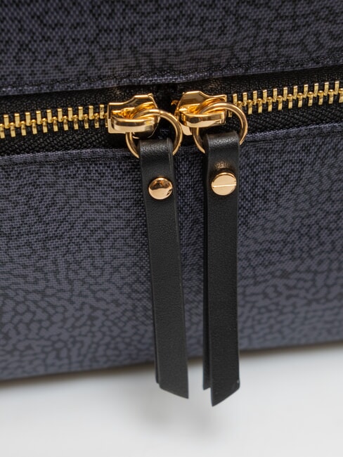 FLEXOS ZIP Mini sac &agrave; bandouli&egrave;re Noir - Sacs pour Femme