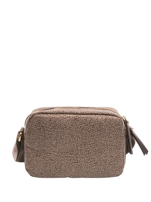 FLEXOS ZIP Mini sac &agrave; bandouli&egrave;re naturel op/brun fonc&eacute; - Sacs pour Femme