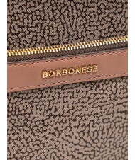 BORBONESE DOWNTOWN Sac &agrave; dos op/poudre naturelle - Sacs pour Femme - 3