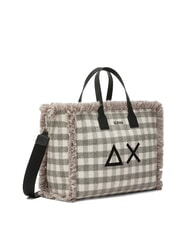 SUN68 CALI TARTAN Sac à main avec bandoulière accablé - Sacs pour Femme - 2
