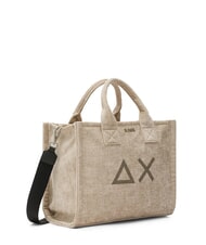 SUN68 CALI VELVET Sac à main avec bandoulière beige - Sacs pour Femme - 2