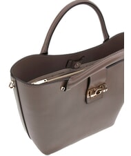 GUESS JANE Sac fourre-tout avec bandoulière taupe foncé - Sacs pour Femme - 4