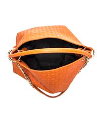 POLLINI Embossed Heritage Sac port&eacute; &eacute;paule ORANGE - Sacs pour Femme - 4