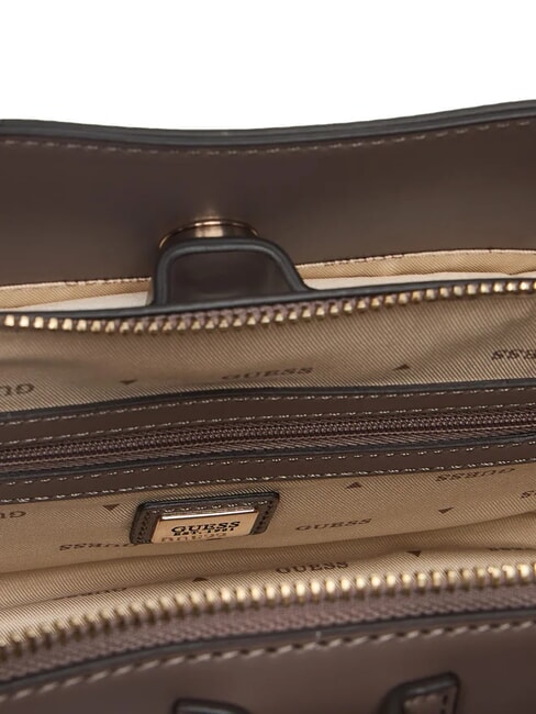 JANE Sac à main avec bandoulière taupe foncé - Sacs pour Femme