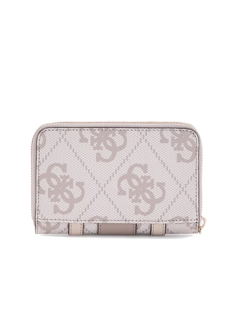 ERENIA Portefeuille moyen à fermeture éclair logo taupe foncé - Portefeuilles Femme