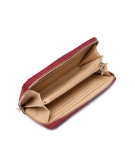 GUESS GREGORIA Grand portefeuille zippé avec dragonne ROUGE - Portefeuilles Femme - 2