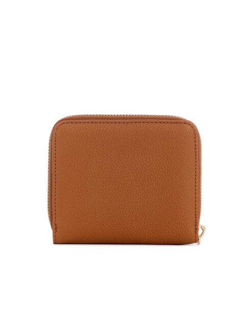 LAUREL 2 Petit portefeuille zippé COGNAC - Portefeuilles Femme