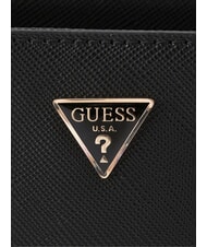 GUESS BOLENA Sac à bandoulière avec breloque en forme de cœur NOIR - Sacs pour Femme - 5