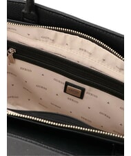 GUESS BOLENA Sac à bandoulière avec breloque en forme de cœur NOIR - Sacs pour Femme - 7