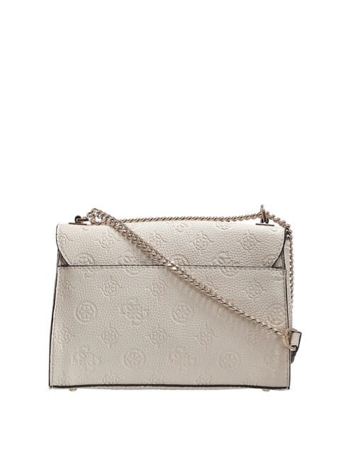 CRESIDIA II Sac à bandoulière avec rabat logo en os - Sacs pour Femme