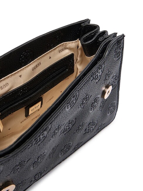 CRESIDIA II Sac à bandoulière avec rabat logo noir - Sacs pour Femme