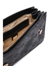 GUESS CRESIDIA II Sac à bandoulière avec rabat logo noir - Sacs pour Femme - 5