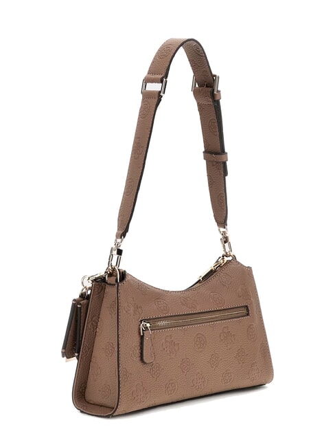 CRESIDIA II Sac à bandoulière avec fermeture éclair logo taupe foncé - Sacs pour Femme