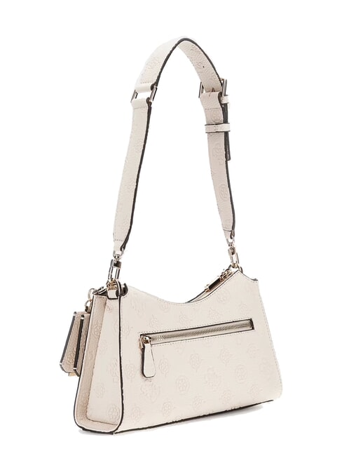 CRESIDIA II Sac à bandoulière avec fermeture éclair logo en os - Sacs pour Femme