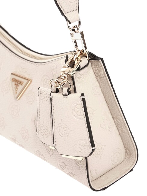 CRESIDIA II Sac à bandoulière avec fermeture éclair logo en os - Sacs pour Femme