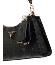 GUESS CRESIDIA II Sac à bandoulière avec fermeture éclair logo noir - Sacs pour Femme - 3