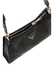 GUESS CRESIDIA II Sac à bandoulière avec fermeture éclair logo noir - Sacs pour Femme - 4