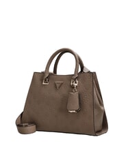 GUESS CRESIDIA II Sac à main avec bandoulière logo taupe foncé - Sacs pour Femme - 2