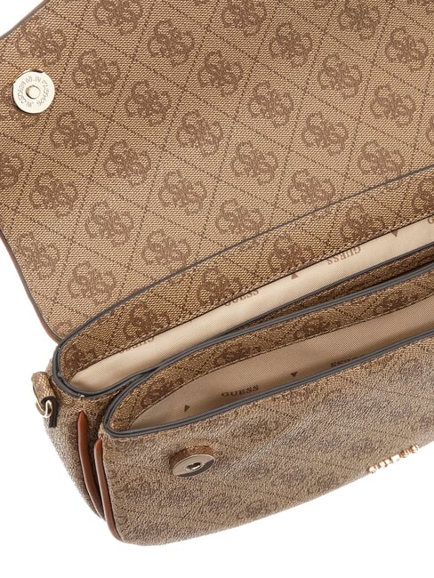 DEA Sac à bandoulière avec rabat LOGO DE LAIT - Sacs pour Femme